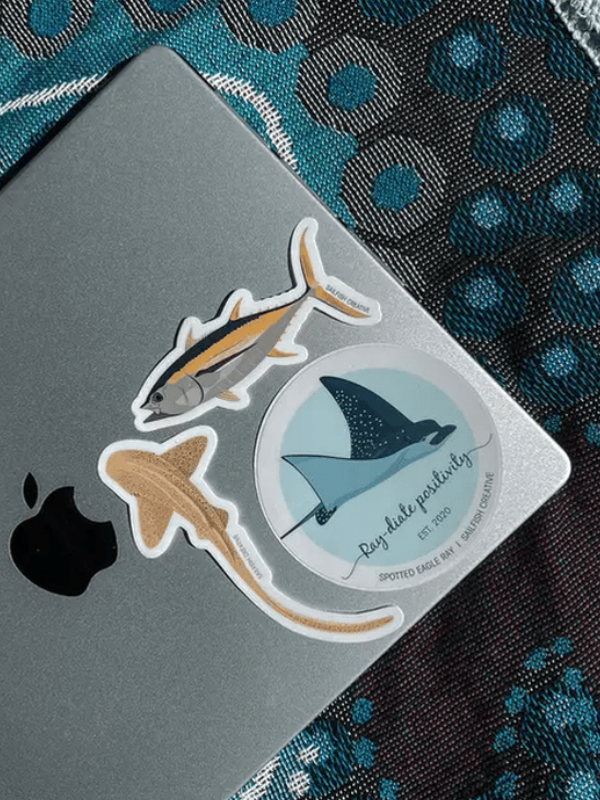 SAILFISH OCEAN LIFE SURF STICKERS