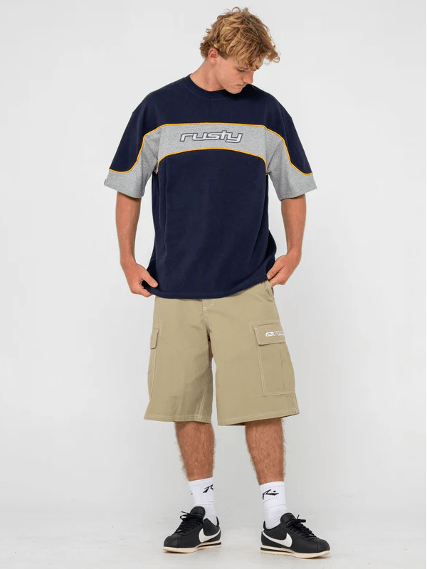 RUSTY KINETIC SHORT SLEEVE HEAVY TEE