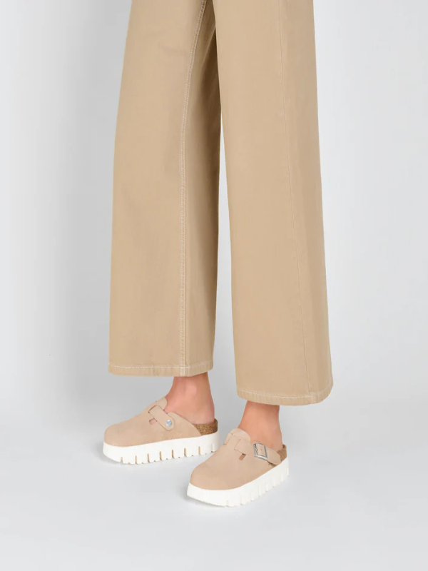 Birkenstock Boston Chunky Suede Leather
