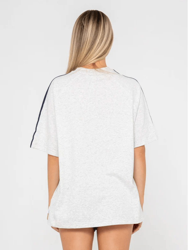 RUSTY ALL SAINT COLLEGIATE OG OVERSIZED TEE