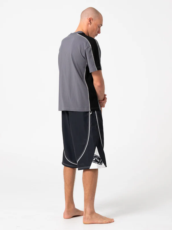 RUSTY DEATHROLL HYBRID WAIST BOARDSHORT