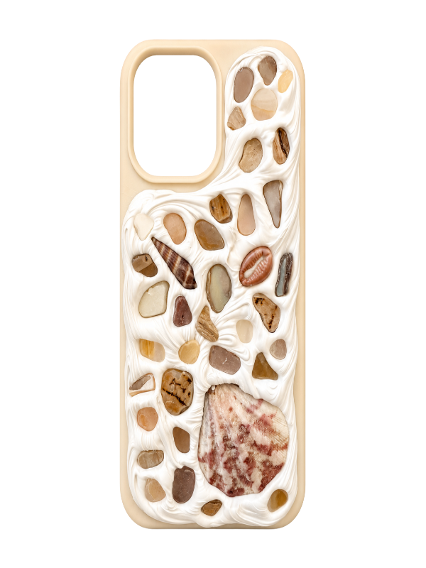 Coastal Handmade Shell iPhone 13 Pro Phone Case
