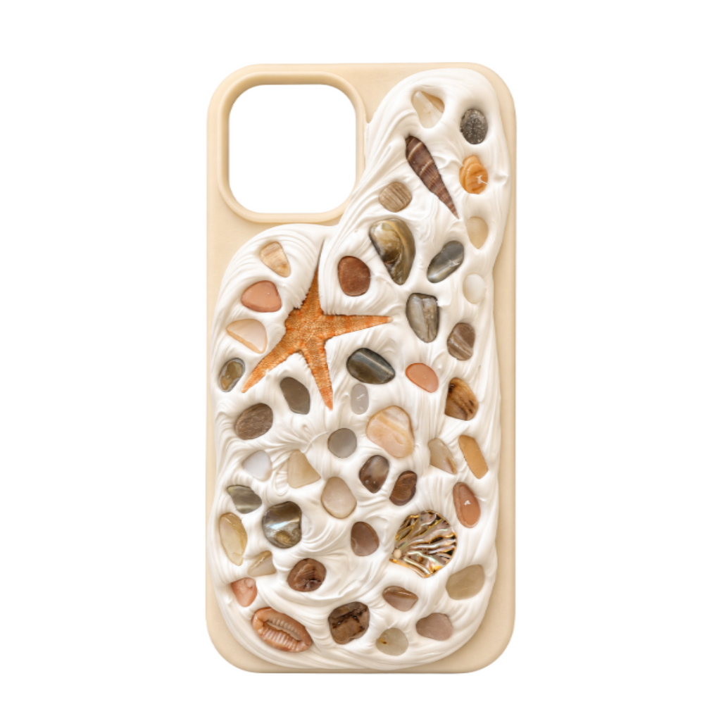 Coastal Handmade Shell iPhone 13 Phone Case