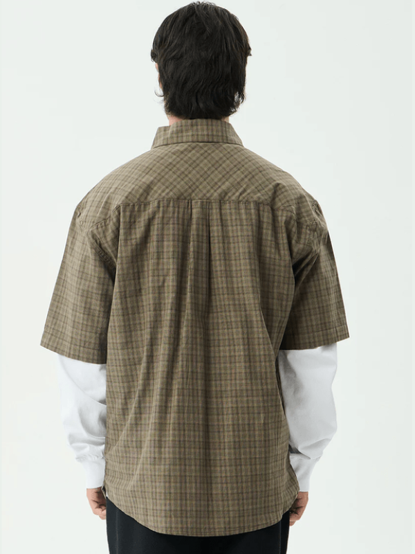 AFENDS SHADOW SHORT SLEEVE SHIRT