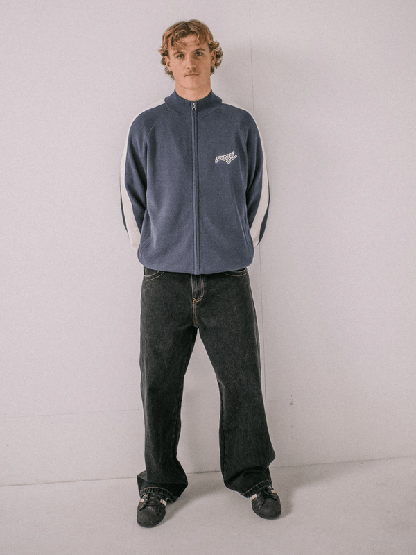 RUSTY 2K ZIP THROUGH KNIT