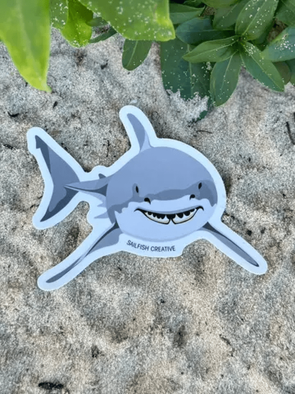 SAILFISH OCEAN LIFE SURF STICKERS