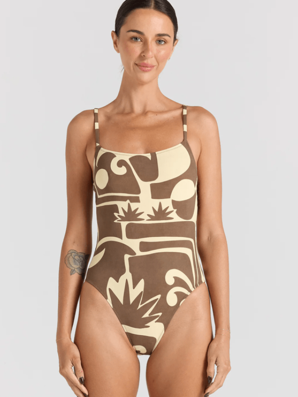 POOLSIDE PARADISO BEACHCOMBER SINGLET ONE PIECE