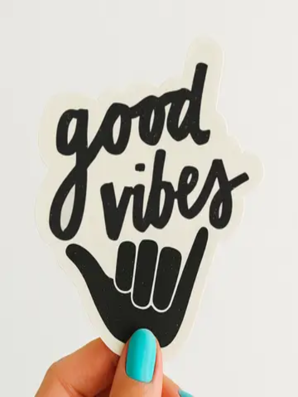 DAYDREAM PRINTS GOOD VIBES STICKER