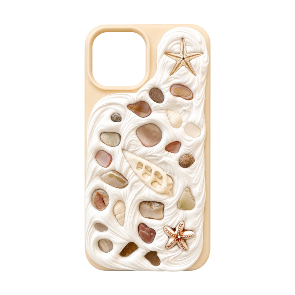 Coastal Handmade Shell iPhone 13 Phone Case