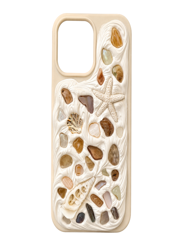 Coastal Handmade Shell iPhone 13 Phone Case