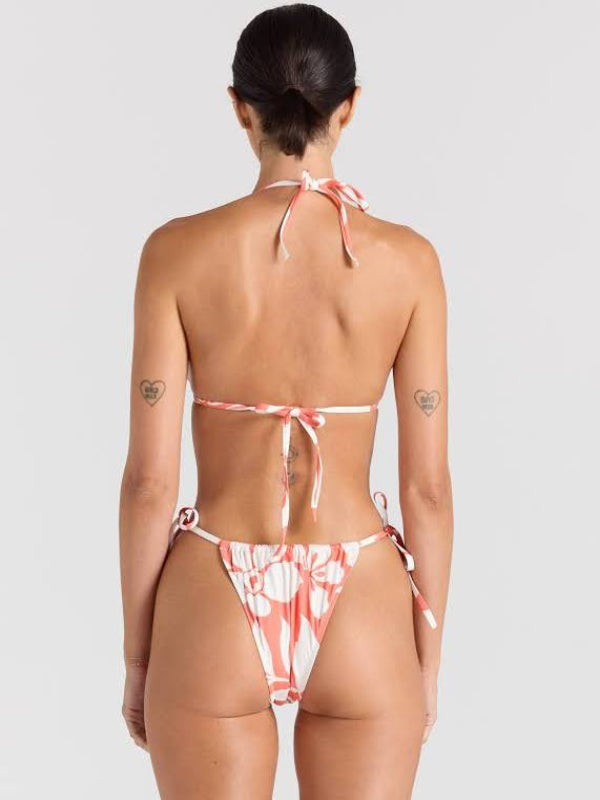 POOLSIDE PARADISO MARE STRING TIE BIKINI TOP