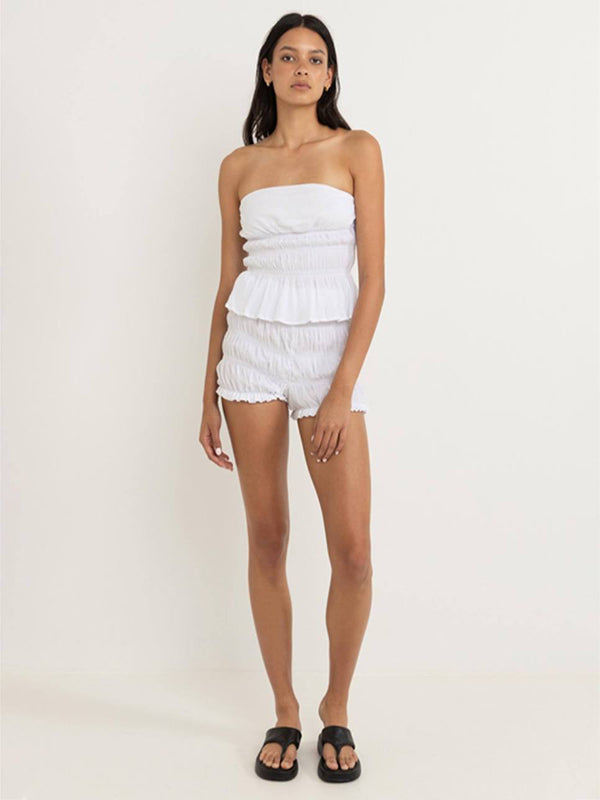 RHYTHM PALOMA SMOCKED BLOOMERS