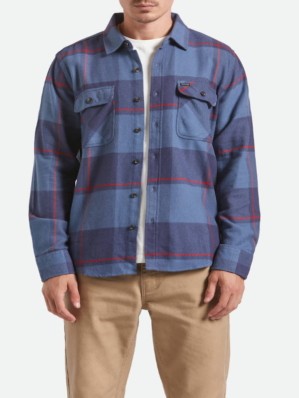 BRIXTON BOWERY FLANNEL – BERLING VINTAGE PLAID
