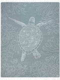 SAND CLOUD TOWEL – SEA TURTLE REEF DEEP OCEAN