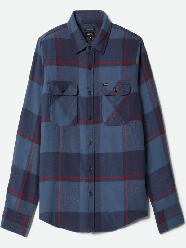 BRIXTON BOWERY FLANNEL – BERLING VINTAGE PLAID