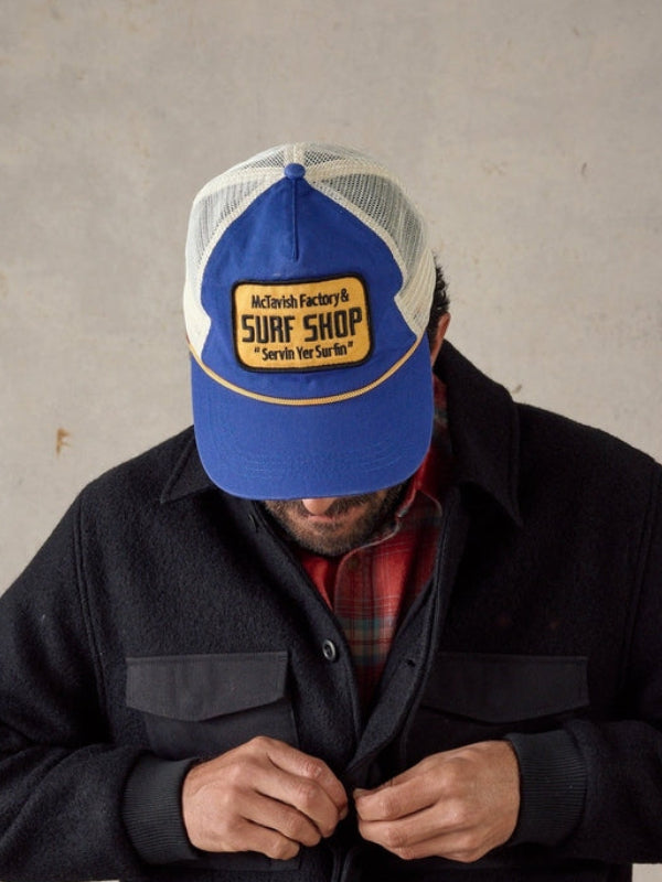 MCTAVISH SURF SHOP TRUCKER CAP