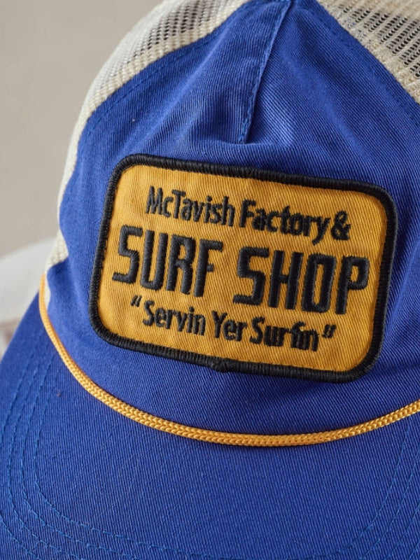 MCTAVISH SURF SHOP TRUCKER CAP