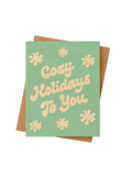 Daydream Prints Cozy Holidays Snowflake Christmas Card