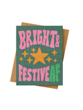 Daydream Prints Festive AF Funny Christmas Card