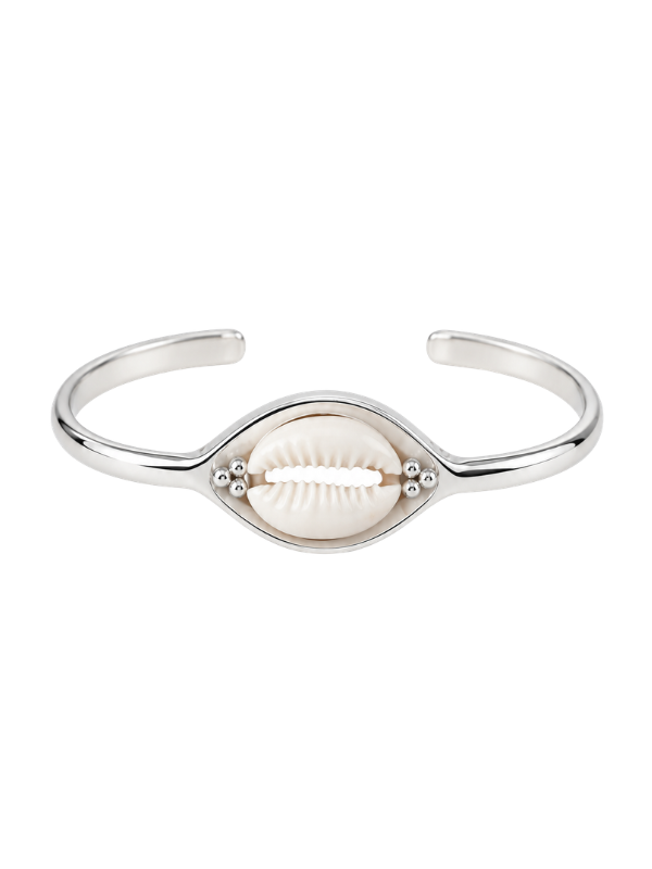 Cowrie Shell Cuff Bangle