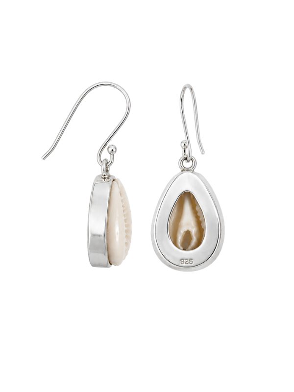 Handmade Cowrie drift Earring